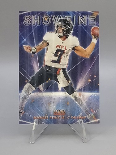 2025 Panini Score #14 Michael Penix Jr. Showtime Case Hit! 💥 Falcons