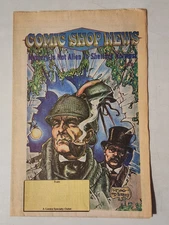Comic Shop News #155 Newspaper style Preview Sherlock Holmes Moebius Batman