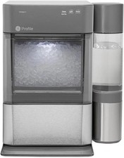GE Opal 2.0 XL Nugget Ice Maker WiFi Smart Stainless Steel w/ Tank  Scoop
