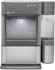 GE Opal 2.0 XL Nugget Ice Maker WiFi Smart Stainless Steel w/ Tank & Scoop