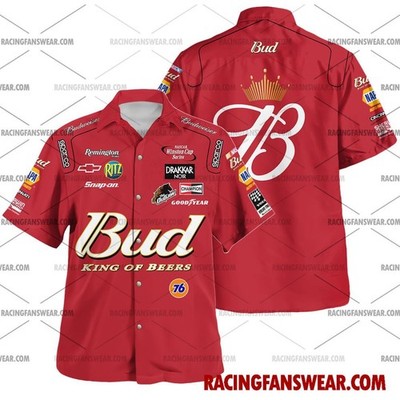 Dale Earnhardt Jr Nascar Racing 2003 Hawaiian  Shirt