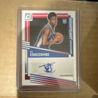 Panini 2024-25 Donruss VJ Edgecombe Significant Signatures RC Auto SS-VJ