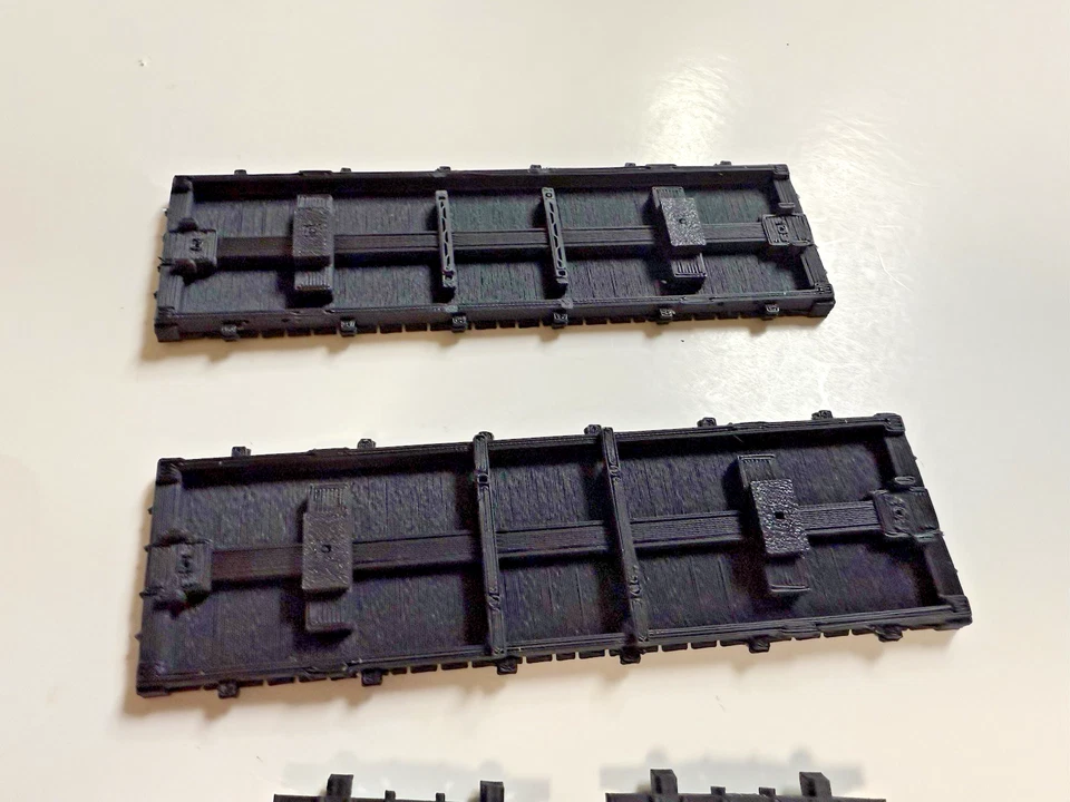 On30 Narrow gauge Flatcar with trucks 2 Ea - Image 4 of 4