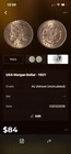 USA Morgan Dollar 1921 AU silver (15)