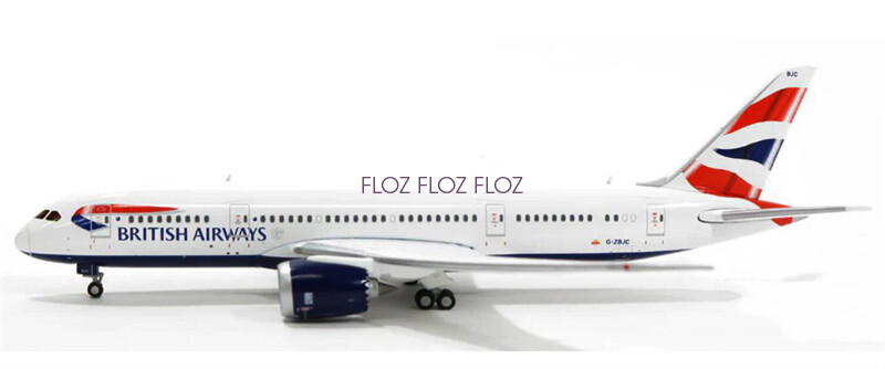 for Geminijets British Airways for Boeing 787-8 G-ZBJC 1:400