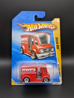 Hot Wheels 2010 neue Modelle Brotkasten Post Van rot Vintage Release L31