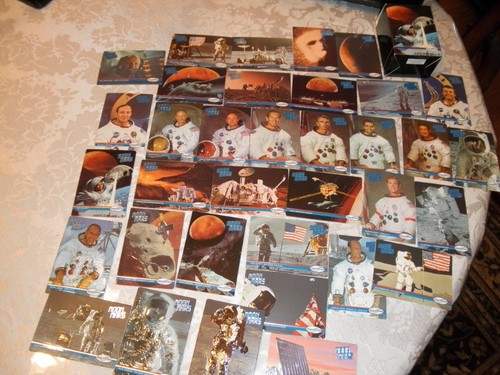 SPACE SHOTS MOON -MARS SOUVENIR CARDS - Picture 2 of 2