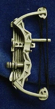 Empire Pewter Compound Bow Archery Pin (CB39)