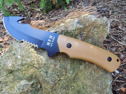 MFH® Survival Outdoor Army Multifunctional Knife w/ Led Lamp - Factory New - Picture 6 of 10
