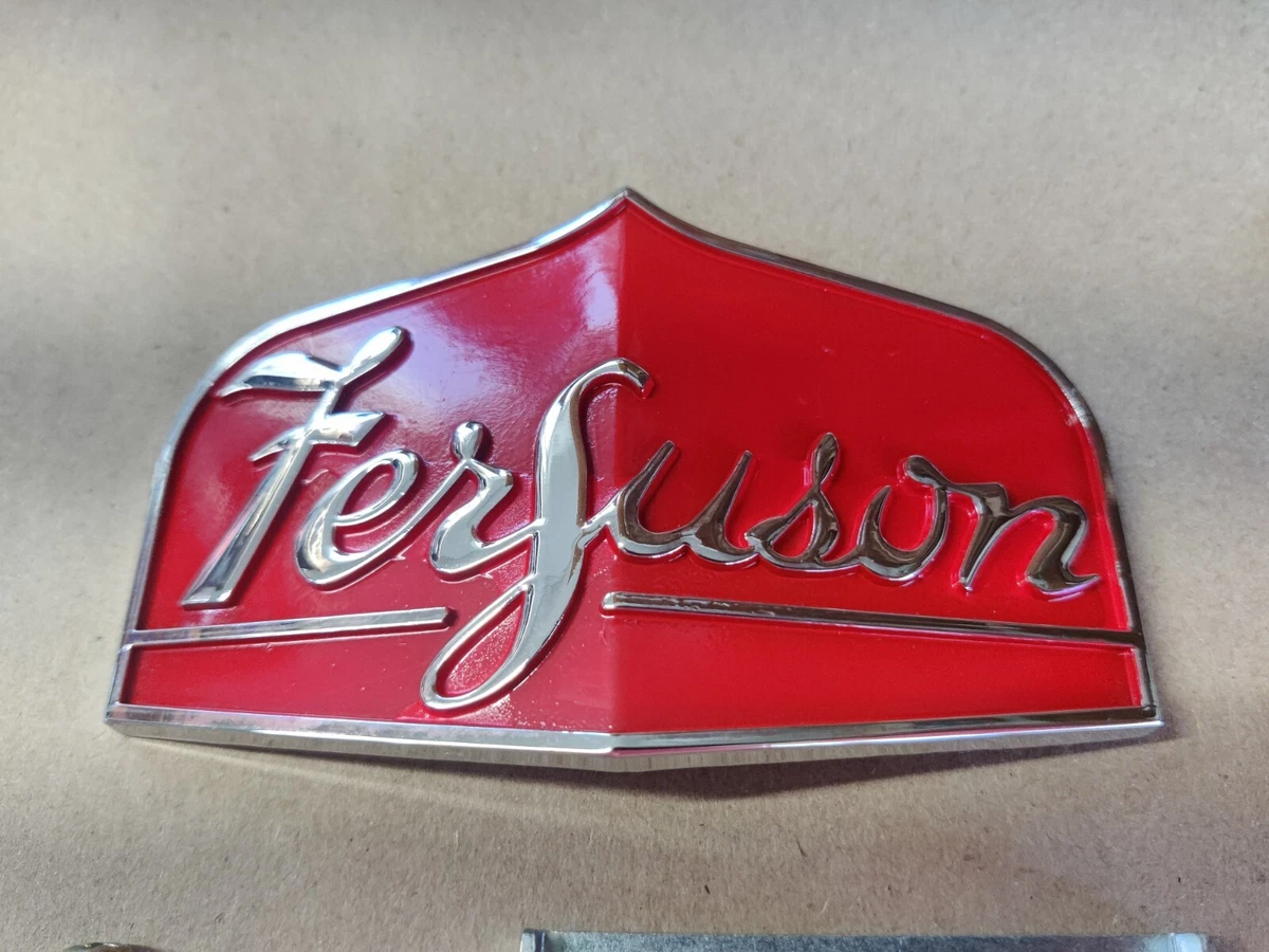 New Red Front Emblem Fits Massey Ferguson 35 064 TO35 183194M2 | eBay