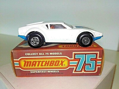 Matchbox by Lesney Superfast Modellauto No.8c De Tomaso Pantera 1975-80 in K-OVP