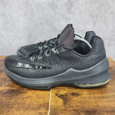 シューズ(男性用) nike airmax infuriate low us11 black Nike Air Max Infuriate Low Running Shoes Mens 11.5 Black Sneakers