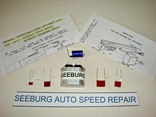 Seeburg Jukebox, Auto Speed Capacitor Kit, Repairs Slow Jukes from 1963 to 1967