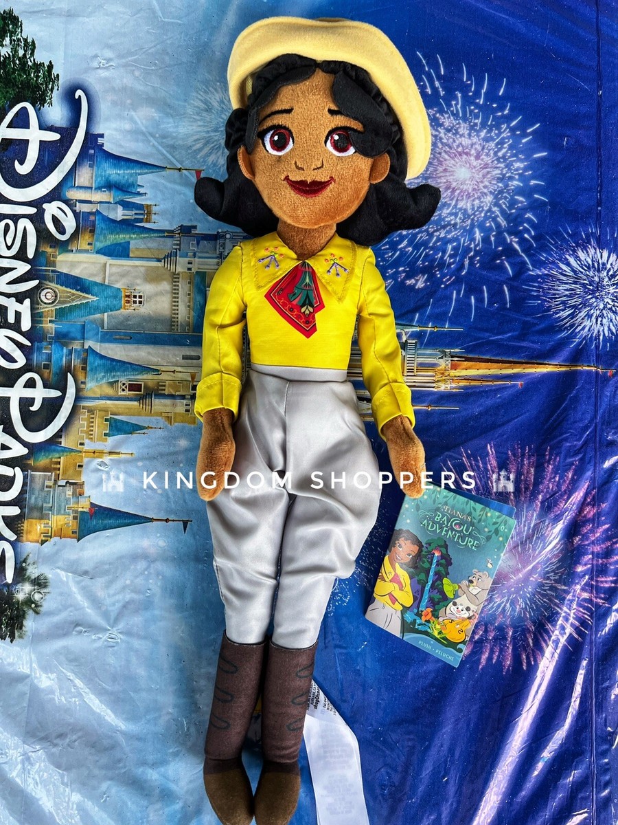 2024 Disney Parks Tiana’s Bayou Adventure Doll Tiana Plush Magic Kingdom New