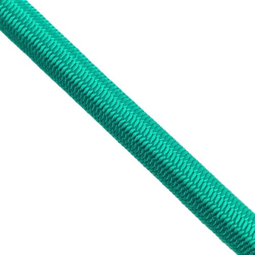 Cable de choque con cuerda elástica verde esmeralda de 10 mm amarre UV estable - Imagen 7 de 7