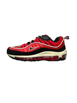 Nike Air Max 98 GS Habanero Red White BV4872-601 Size
