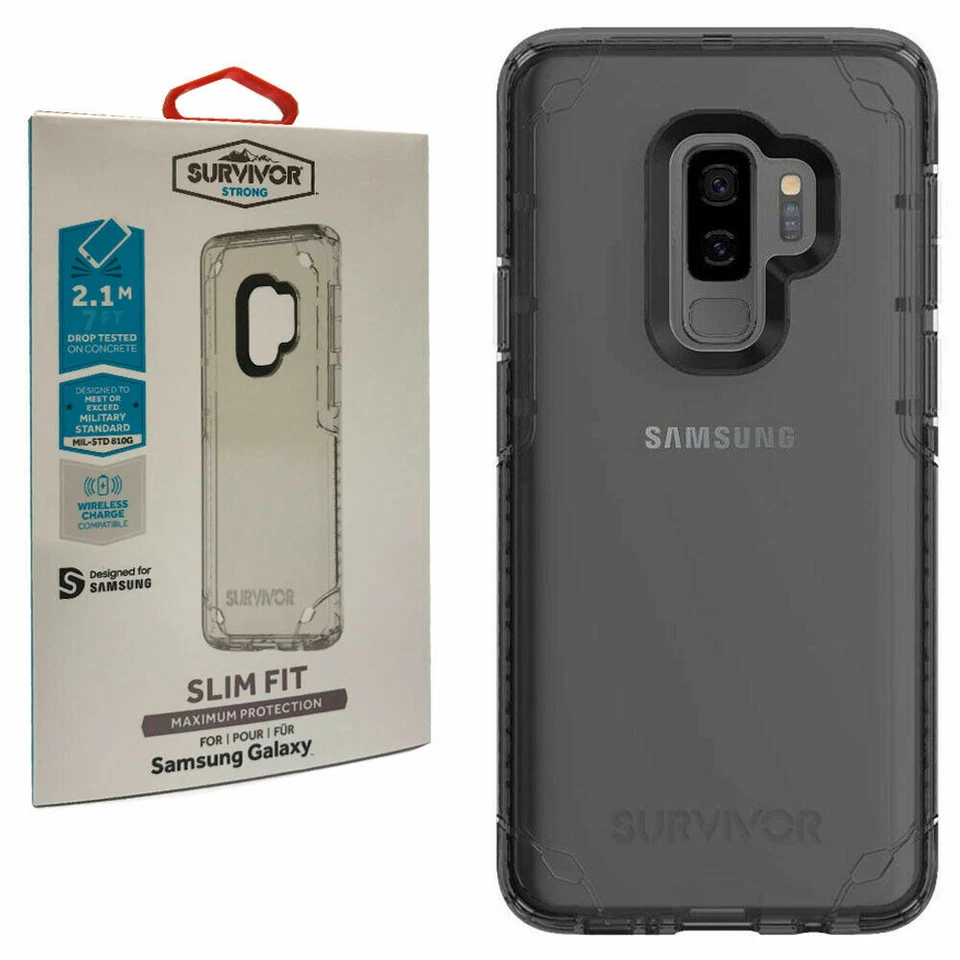 Griffin Survivor Strong Case for Samsung Galaxy S9 Plus Clear TA44252