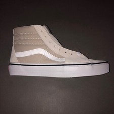 Vans Classic SK8 HI Skateboard Shoes 8.5 - Silver Lining Skate Skateboarding
