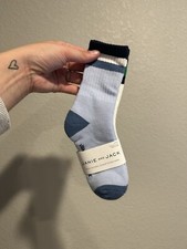 Janie and Jack Youth Boys Size 2-4 Years Striped Athletic Crew Socks 2 Pack Blue