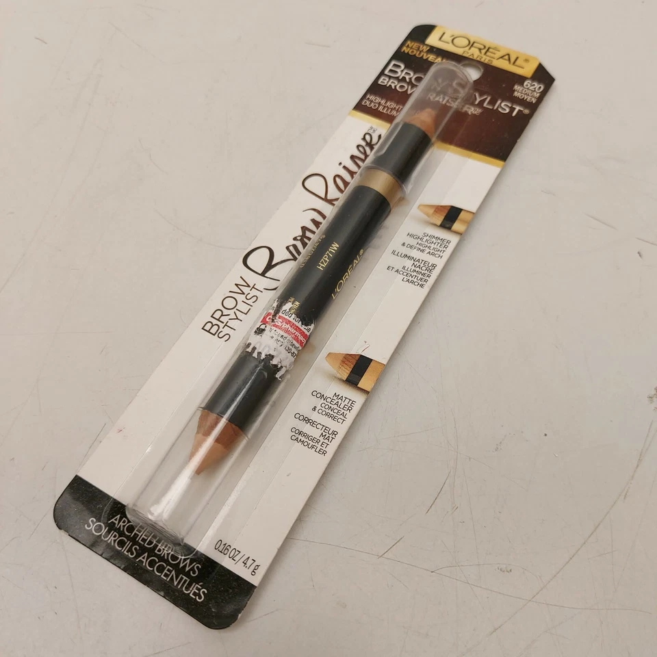 L'Oréal Paris Brow Stylist Brow Raiser Highlighter Duo Medium 620 Mayon 0.16oz.  - Image 4 of 4
