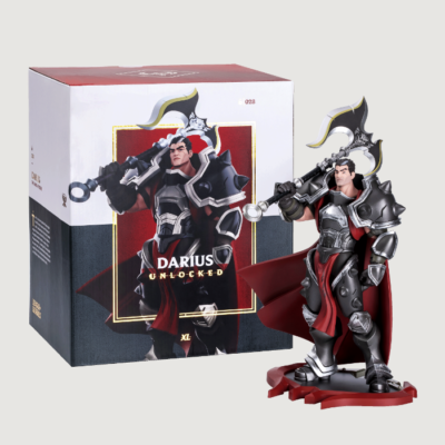 LOL League Of Legends Darius Statue Unlocked- Official Goods + COA