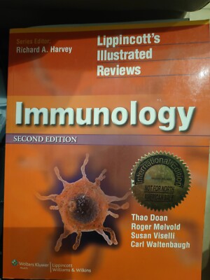 Lippincott Illustrated Reviews: Immunology NEU Doan Dr. Thao Paperback / Softbac