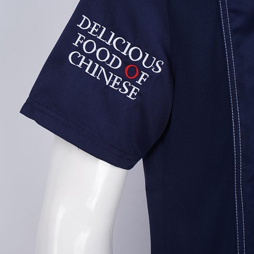 Mens Chef Jacket Coat Uniform Kitchen Short Sleeve Cooking Work Hotel Tops Chef - Picture 35 of 138
