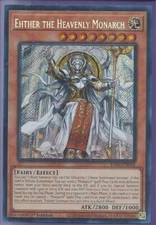 Yugioh Ehther the Heavenly Monarch Secret Rare RA04