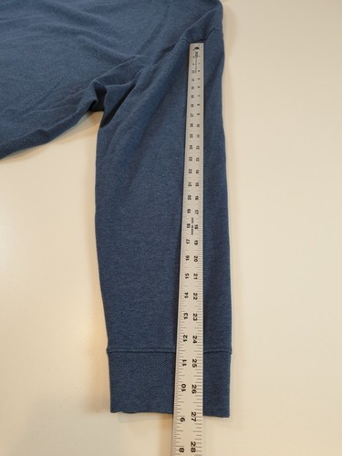 Vineyard Vines Sweater Men's 4XLT Blue Big & Tall Saltwater 1/4 Zip Performance - Picture 11 of 13