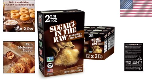 Rich Molasses-Flavored Granulated Cane Sugar, Vegan & Non-GMO, 2 lb Bulk Pack - Picture 2 of 9