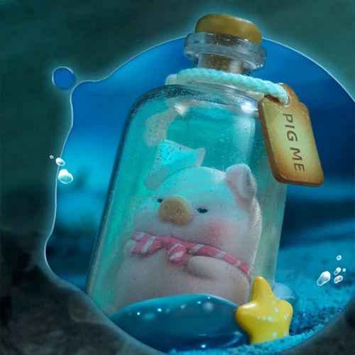 Original Lulu The Piggy Dreamy Blue Ocean Series Action Figure Blind Box Toys - Picture 21 of 32