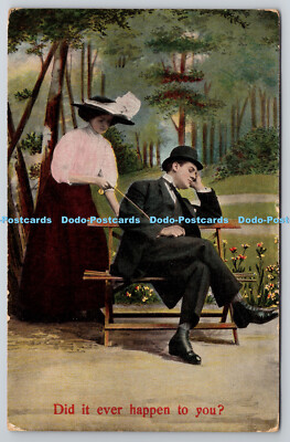R773699 Did It Ever Happen To You Mann sitzt auf dem Stuhl Frau