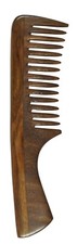 Golddachs 7.5" Rosewood Shampoo Comb