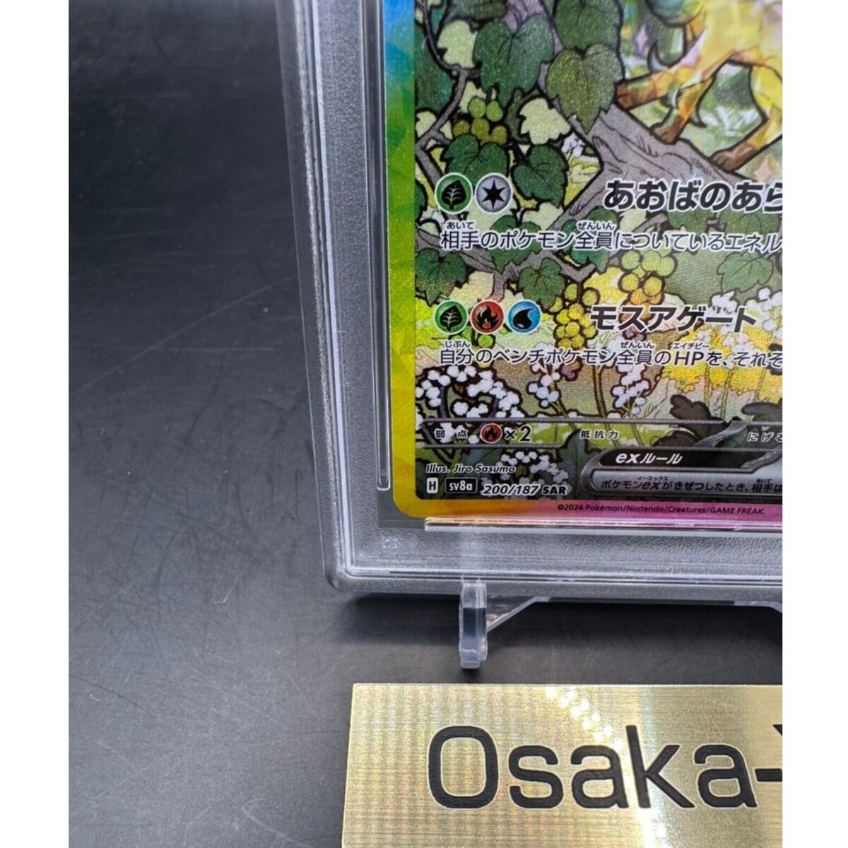 PSA 10 Leafeon ex SAR 200/187 Terastal Festival sv8a Pokemon PSA 10 Leafeon ex SAR 200/187 Terastal Festival sv8a Pokemon