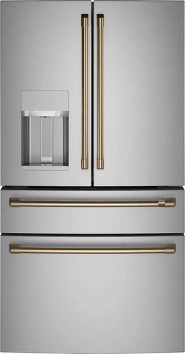Cafe CXQB4H4PNBZ Kit de manijas de refrigerador de 4 puertas puerta francesa bronce cepillado - Imagen 12 de 13