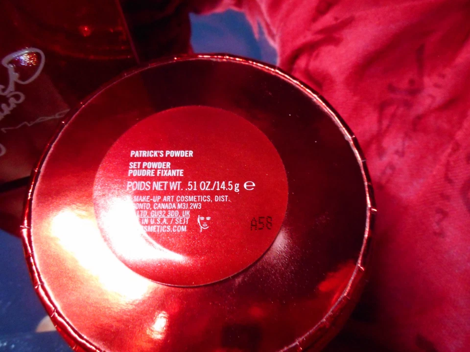 Mac Cosmetics Patrick Starrr Setting Powder Puder Sleigh Ride neu in OVP - Bild 4 von 4