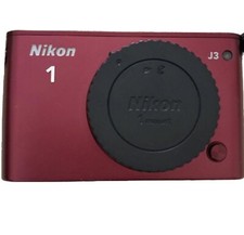 Nikon 1 J3 mirrorless digital camera body Set *Wine Red *superb