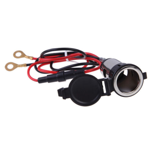 Car Power Socket DC 12V Cigarette Lighter Plug Outlet Lighter Socket Plug 120W* - Foto 3 di 12