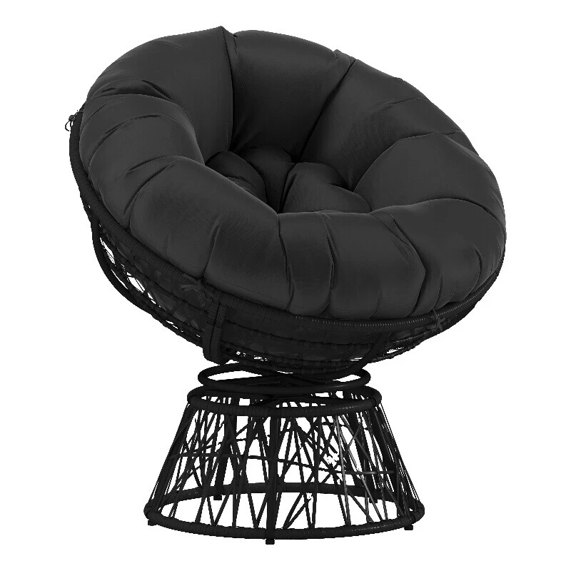 Wicker Black Patio Chair Patio Chairs