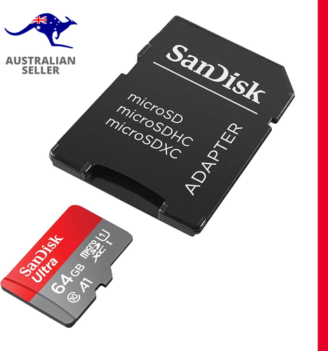 Micro SD Memory Card 64GB Ultra Microsdxc Card + SD Adapter up to 140 Mb/S with - Picture 2 of 12