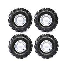 2/4pcs 4 Stud 18x9.50-8 Rim Tires Wheel Hub for Go Kart Buggy ATV UTV Quad Mower