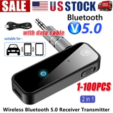 USB Wireless Bluetooth Transmitter Receiver for Car Music Audio Aux Adapter lot