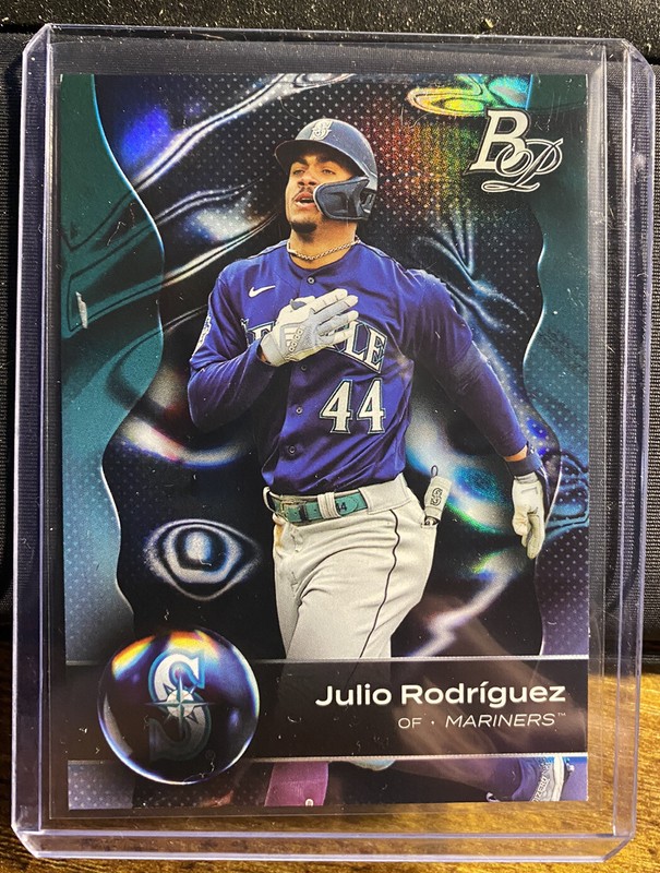 Julio Rodriguez 2023 Bowman Platinum Card #25. Mariners⚾️🔥