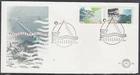 Netherlands Scott 708-9 FDC - Delta Project Completion