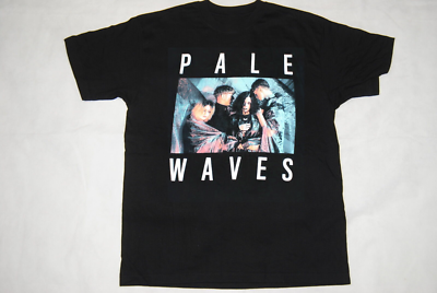 【PALE WAVES】Tシャツ ブラック/L Pale Waves Black T-Shirt Cotton Full Size Unisex S-5XL | eBay