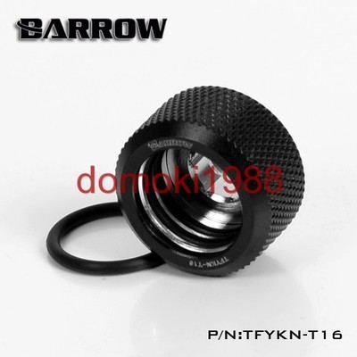 Q/&Y FREEZE WaterCooling Compression Fitting For Rigid Acrylic Tubing 12mm Red
