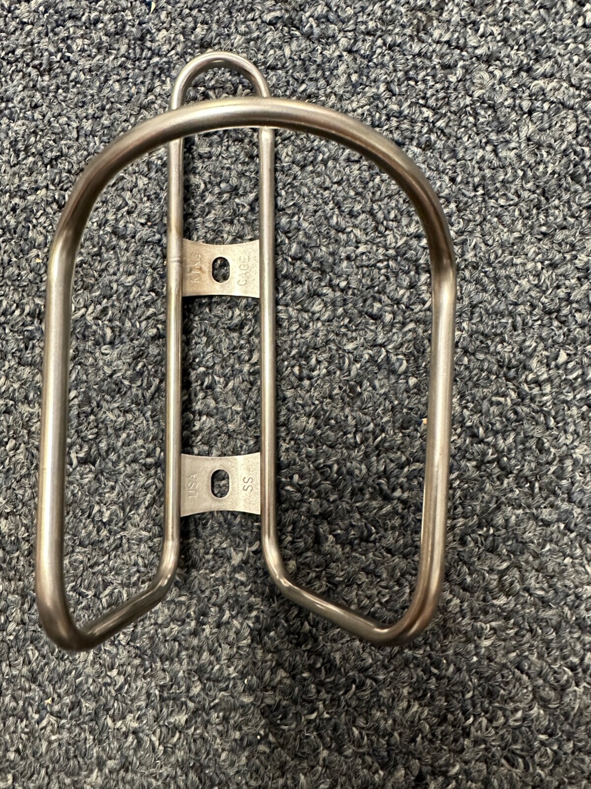 King Cage SS Stainless Steel Water Bottle Cage PAIR Road Bike MTB