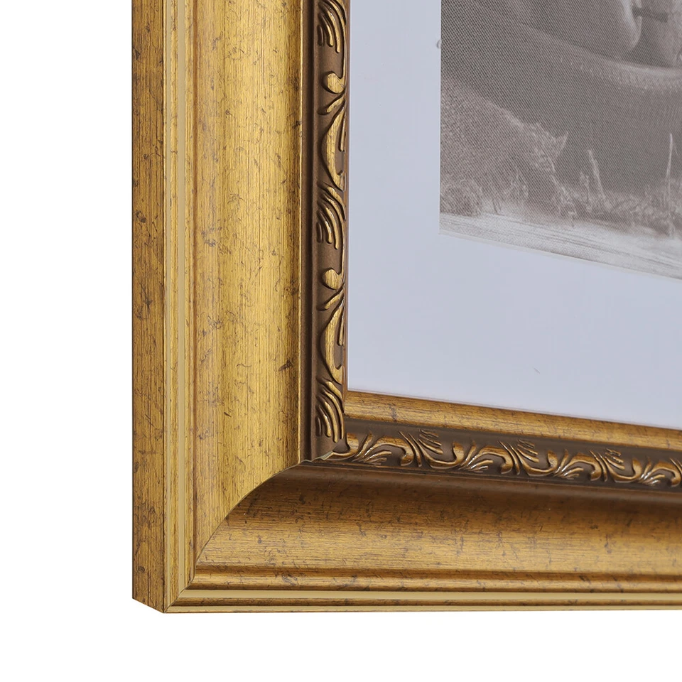 4-Pack Custom Picture Poster Frame 2-3/4" Gold Ornate 16x20 24x36 230-G - Image 4 of 4