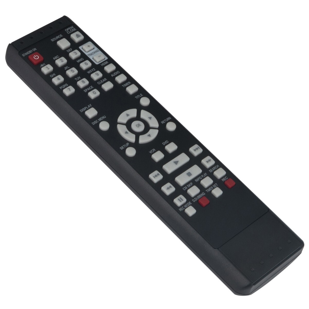 Replace Remote for Emerson NC183UH ZV427EM5 Digital Video Cassette Disc Recorder