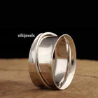 Solid 925 Sterling Silver Spinner Ring Ring Meditation Ring Spinner Rin All size